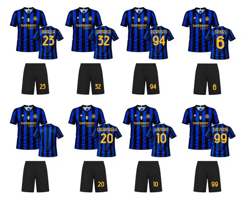 Kit maglia pantaloncino inter - kit,